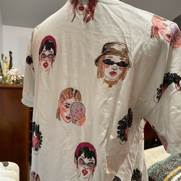 ZARA BEAUTIFUL FACES TEE - Picture 4 of 6